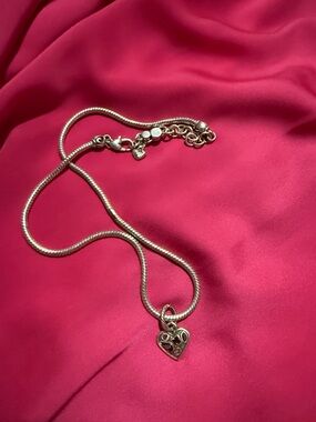 Brighton Silver Heart Pendant Necklace - Women's Jewelry